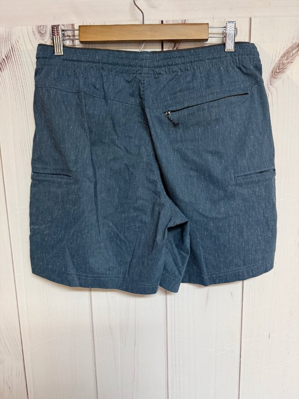 KÜHL Men’s Getaway Shorts Medium Blue Textured Hemp Stretch‎ EUC - Picture 5 of 13